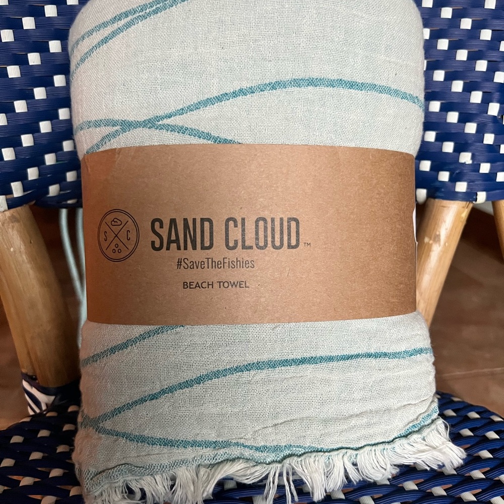 Sand Cloud “Doon” Gauze Double Weave Beach Towel